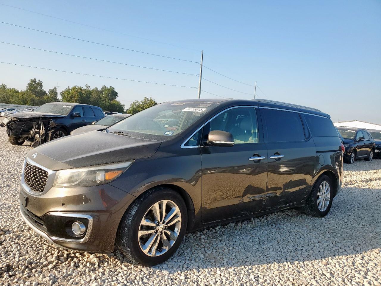 KIA SEDONA SXL 2016