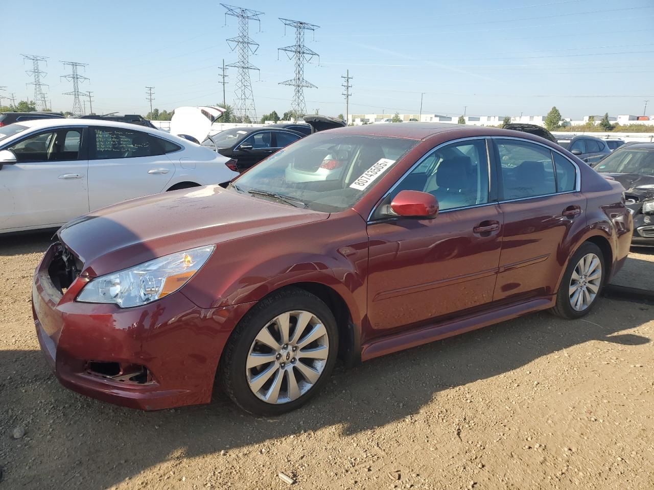 SUBARU LEGACY 2.5 2012