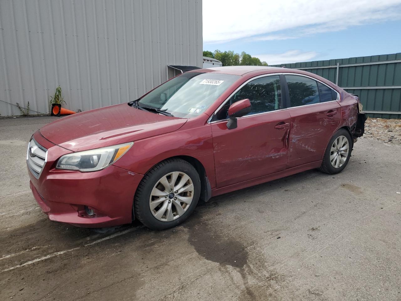 SUBARU LEGACY 2.5 2016