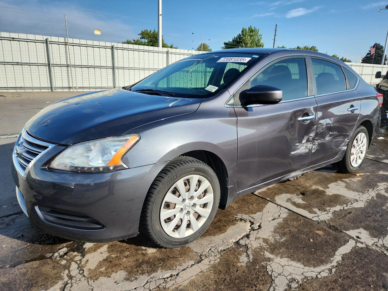 NISSAN SENTRA S 2015