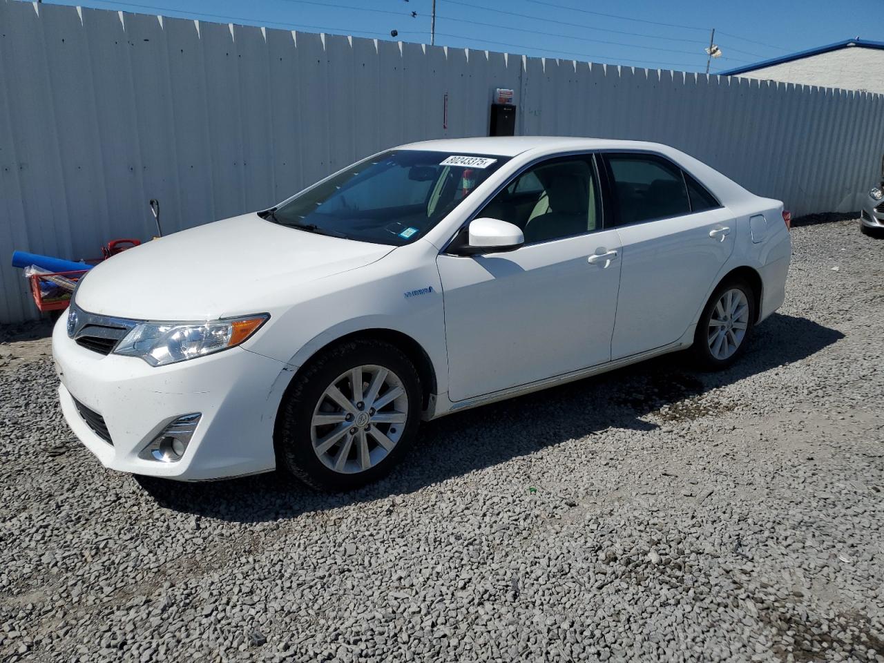 TOYOTA CAMRY HYBR 2012