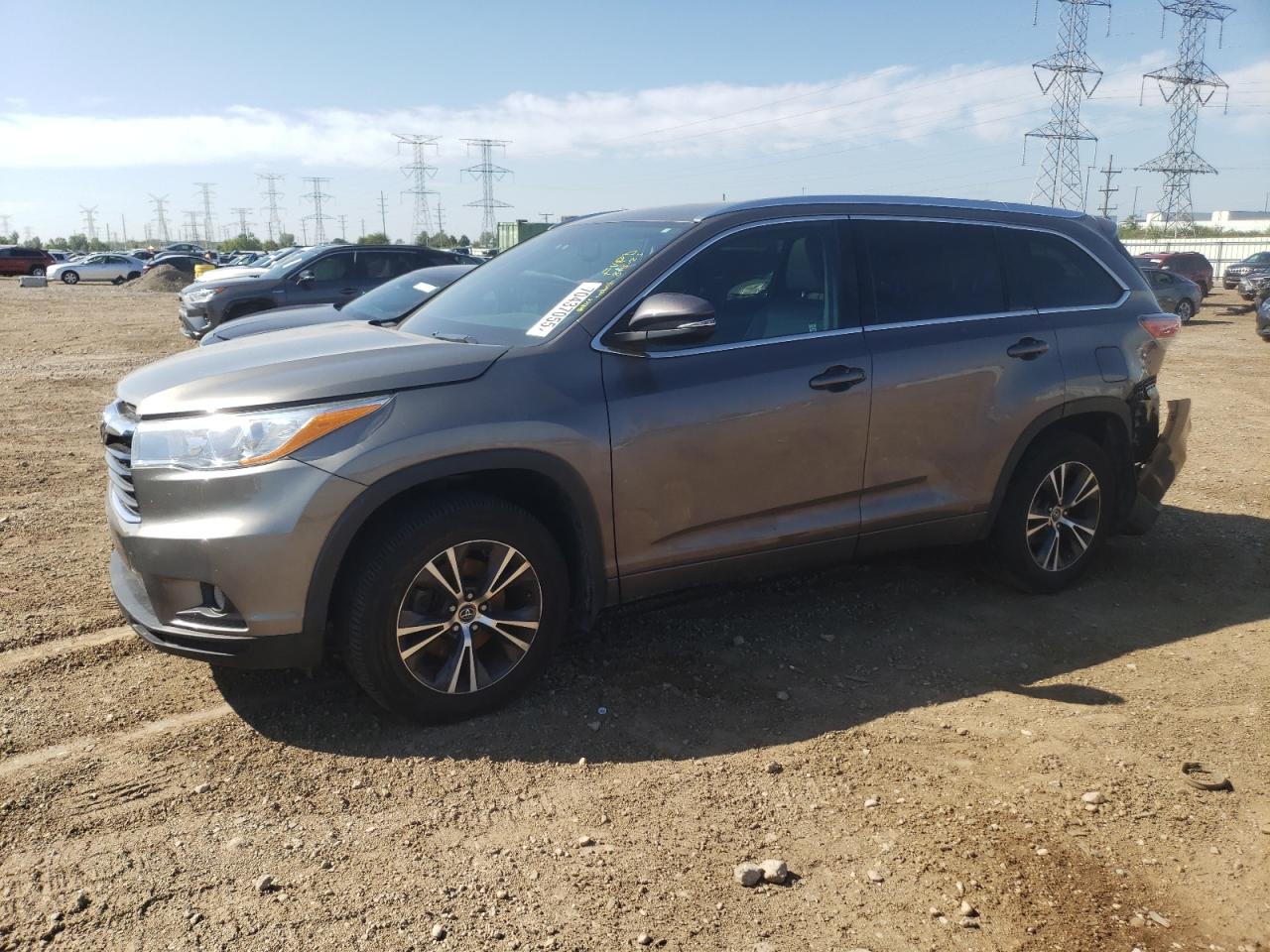 TOYOTA HIGHLANDER 2016