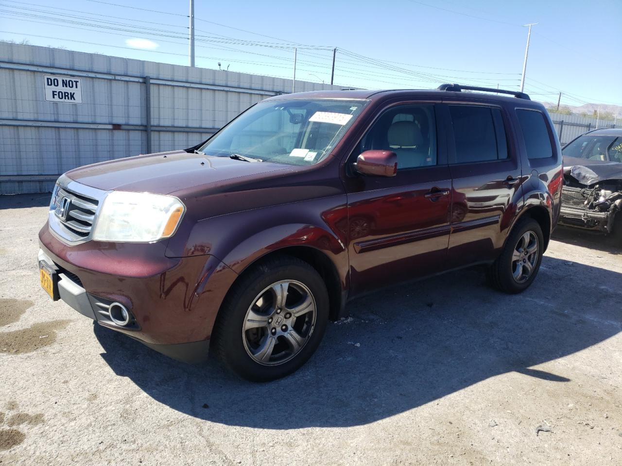 HONDA PILOT EXL 2014