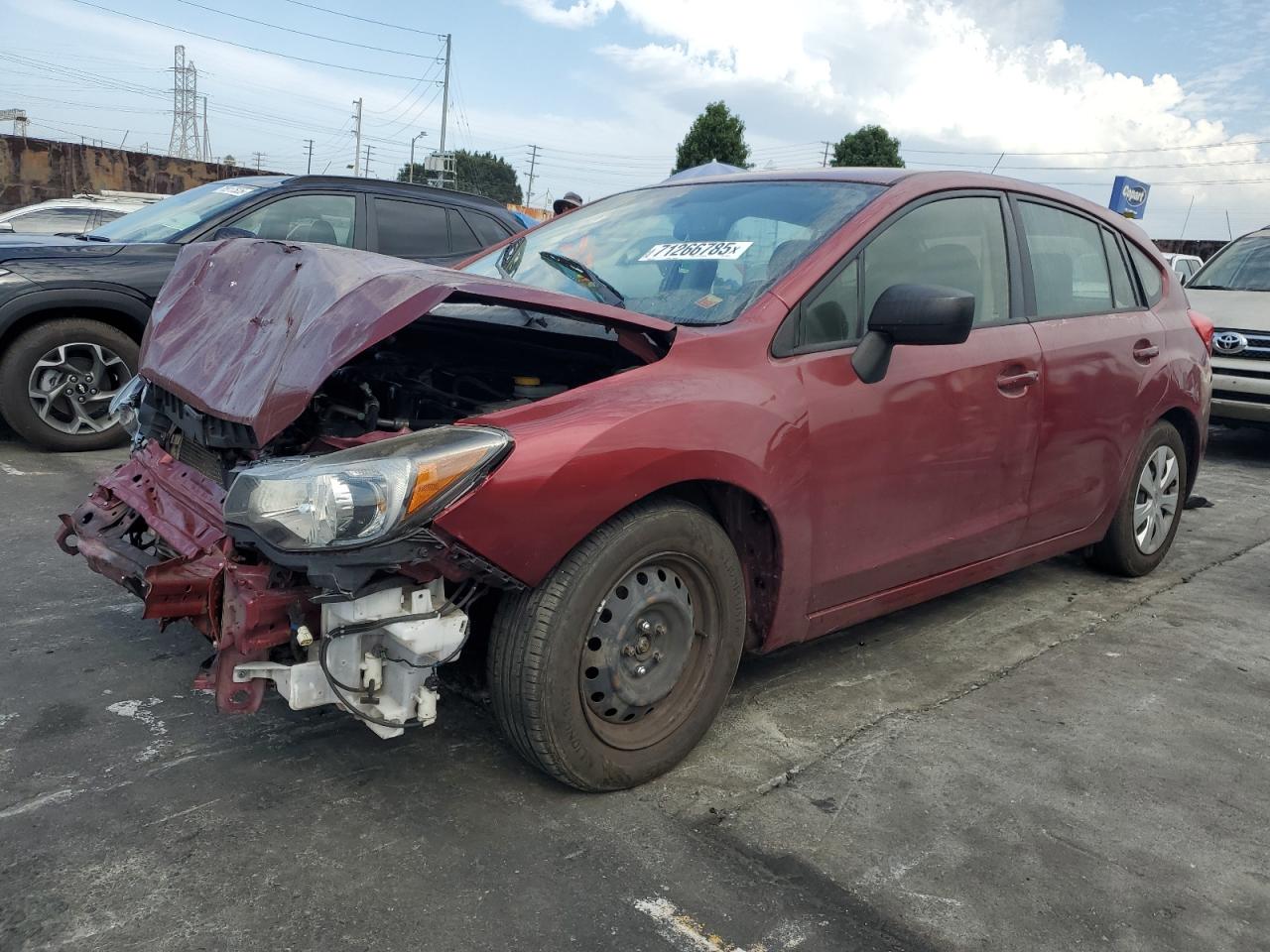 SUBARU IMPREZA 2015