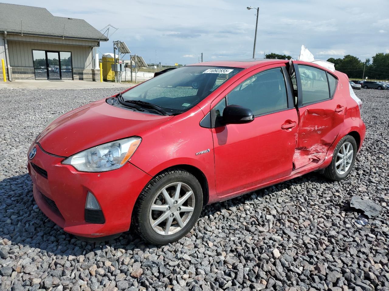 TOYOTA PRIUS C HY 2012