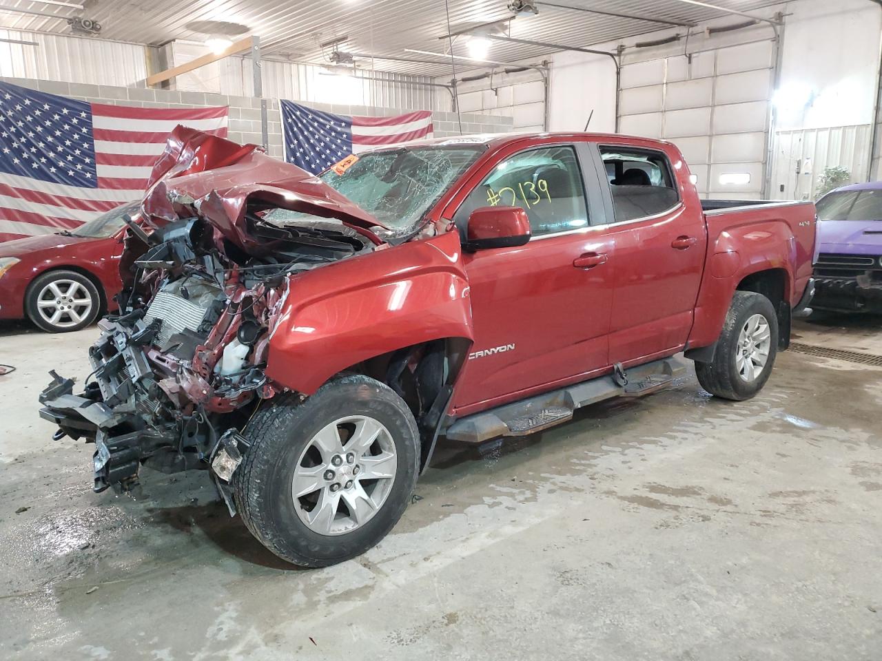 GMC CANYON SLE 2016