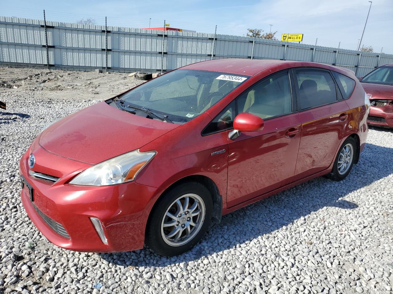 TOYOTA PRIUS V 2012