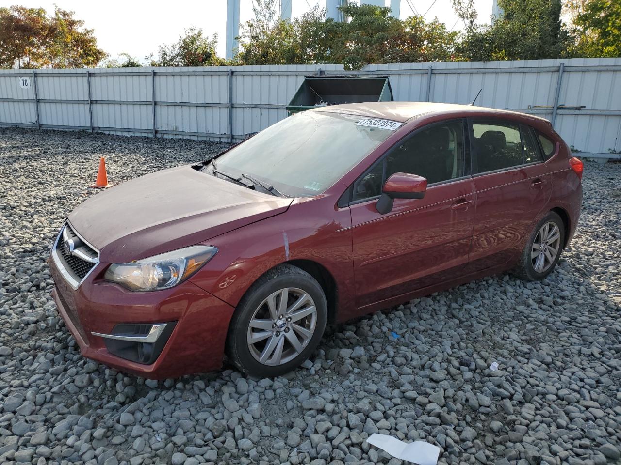 SUBARU IMPREZA PR 2016