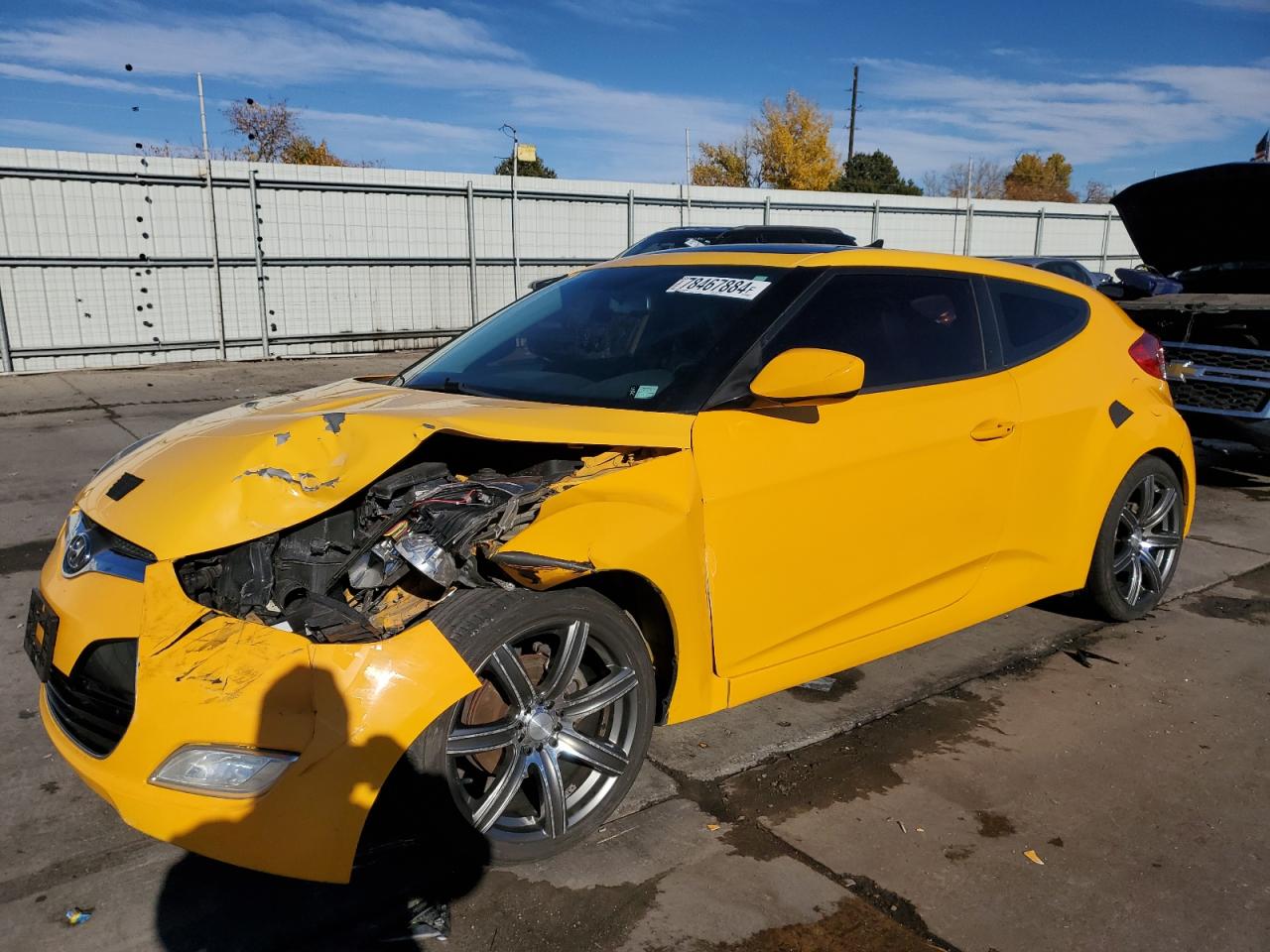 HYUNDAI VELOSTER 2012