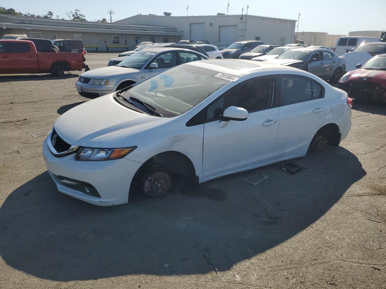 HONDA CIVIC EXL 2015