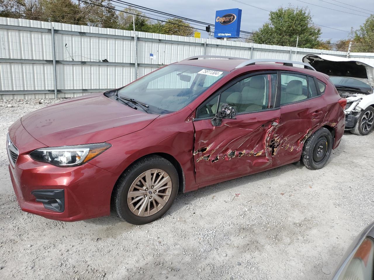 SUBARU IMPREZA PR 2018