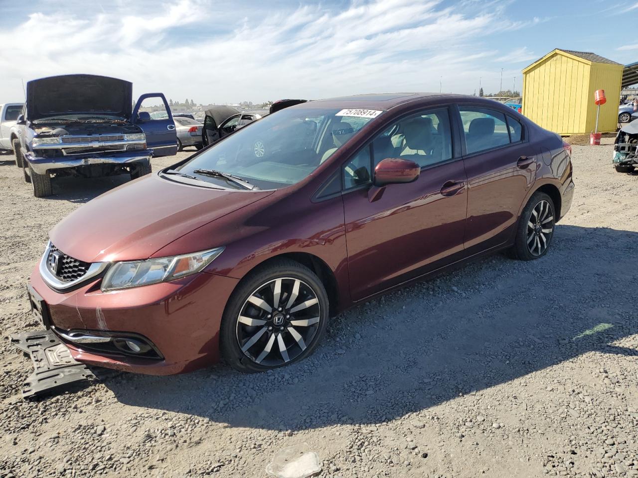 HONDA CIVIC EXL 2014