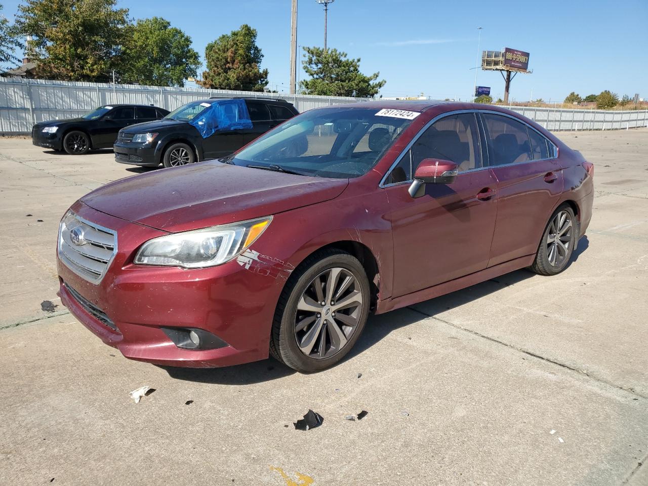 SUBARU LEGACY 2.5 2016