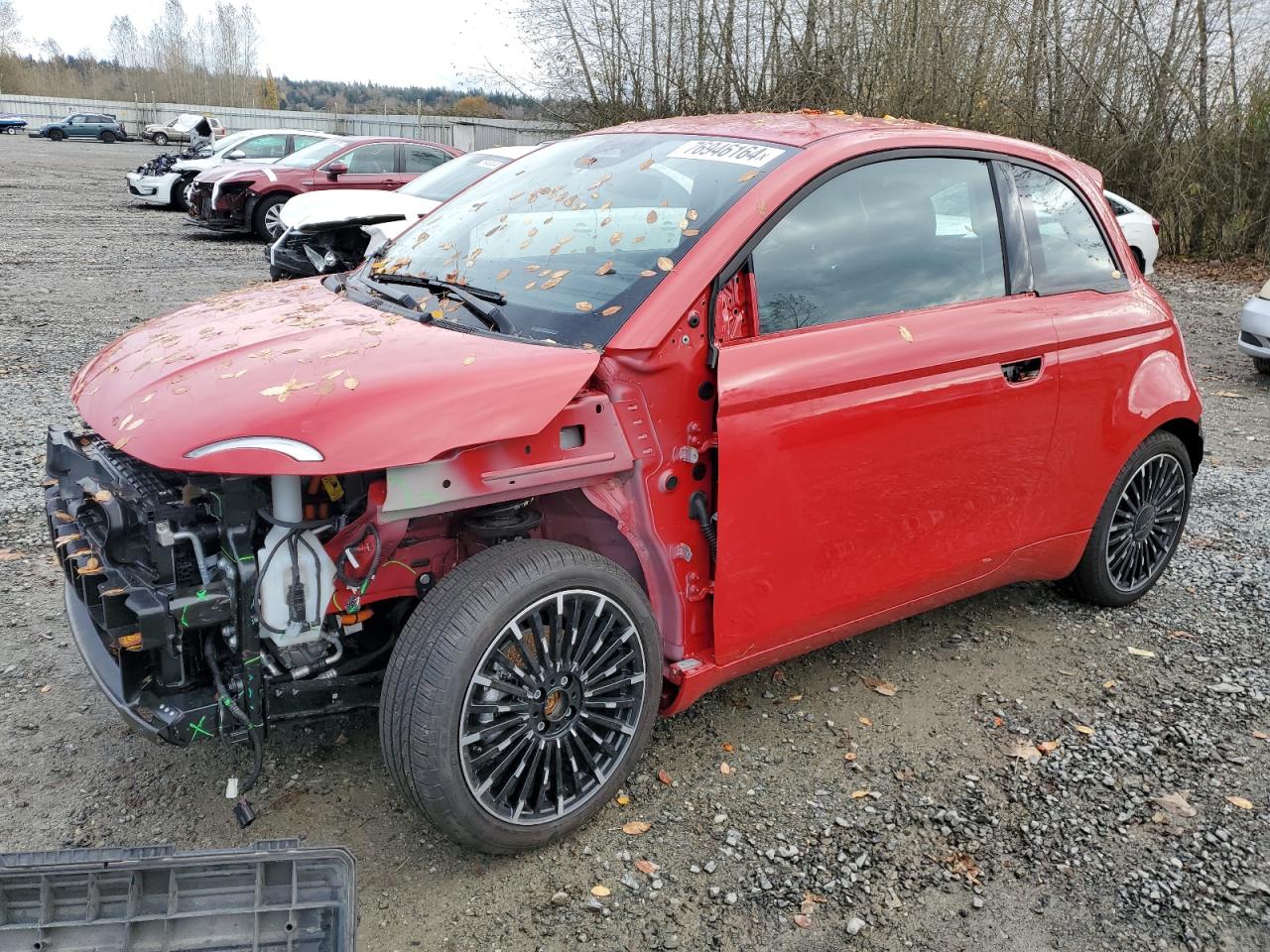 FIAT 500 E RED 2024