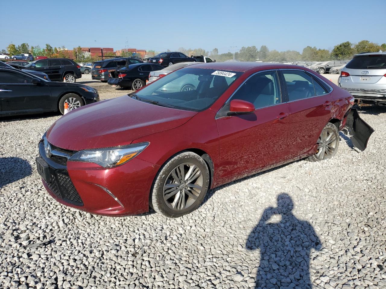 TOYOTA CAMRY LE 2016