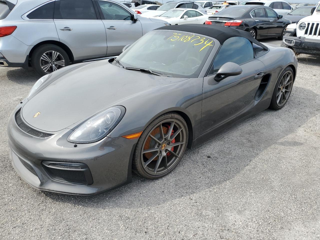 PORSCHE BOXSTER SP 2016