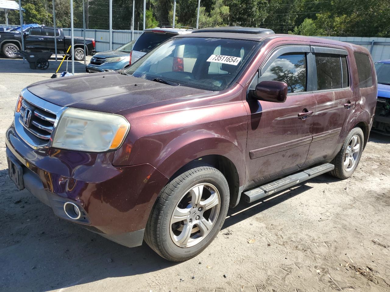 HONDA PILOT EXL 2012