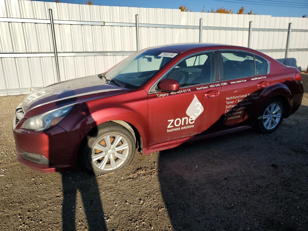 SUBARU LEGACY 2.5 2013