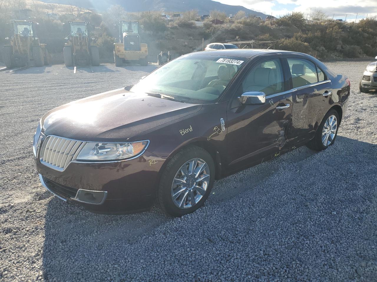 LINCOLN MKZ 2012