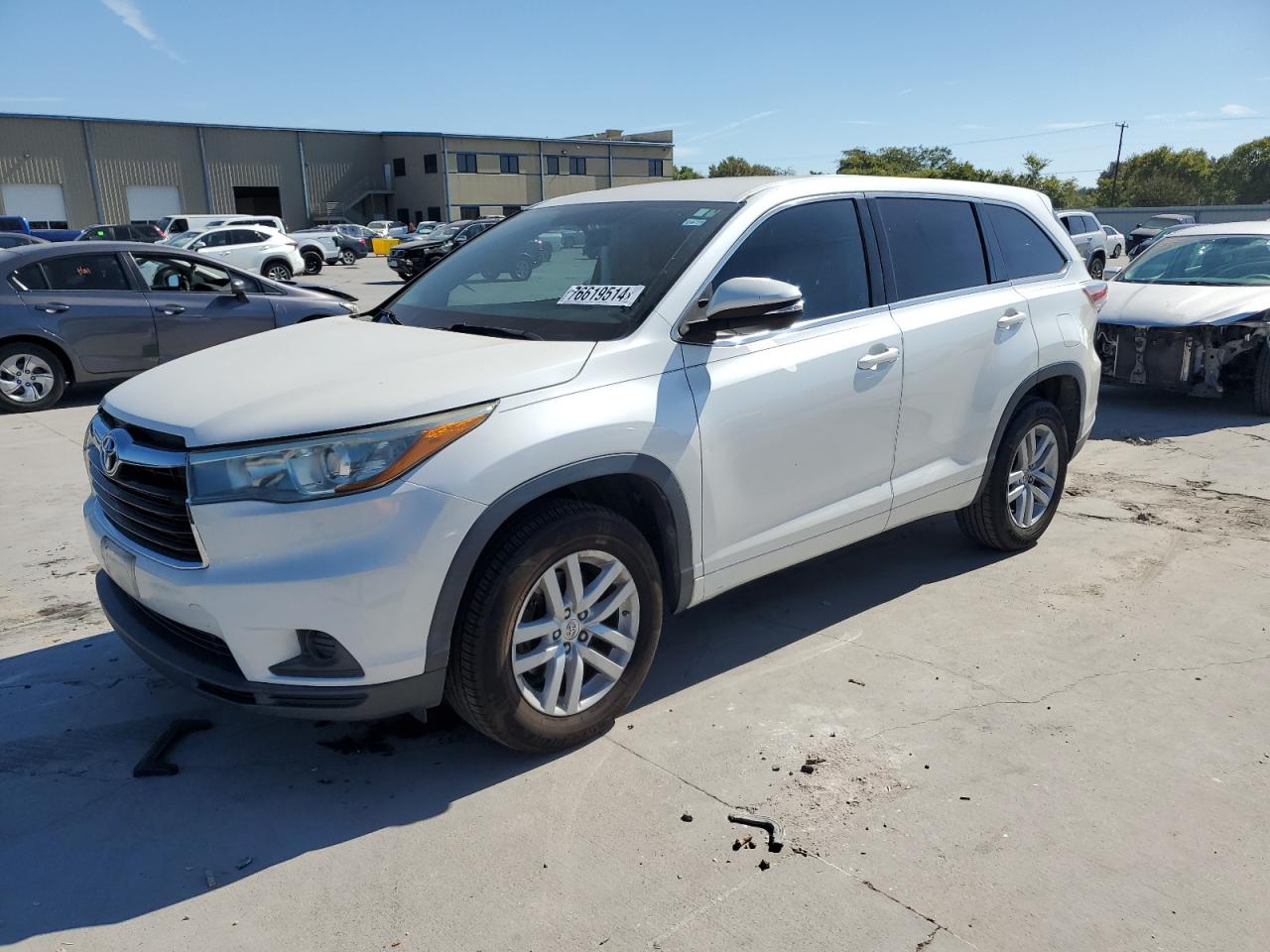 TOYOTA HIGHLANDER 2015