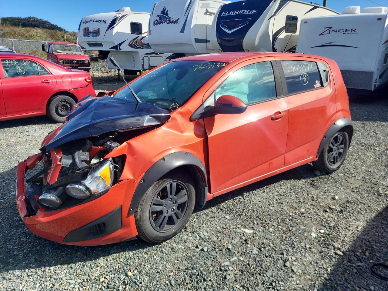 CHEVROLET SONIC LS 2012