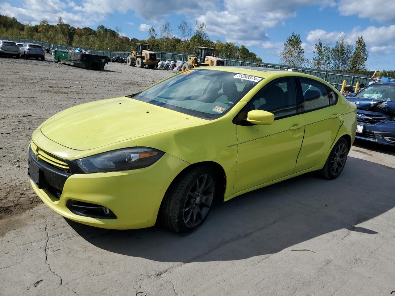 DODGE DART SXT 2013