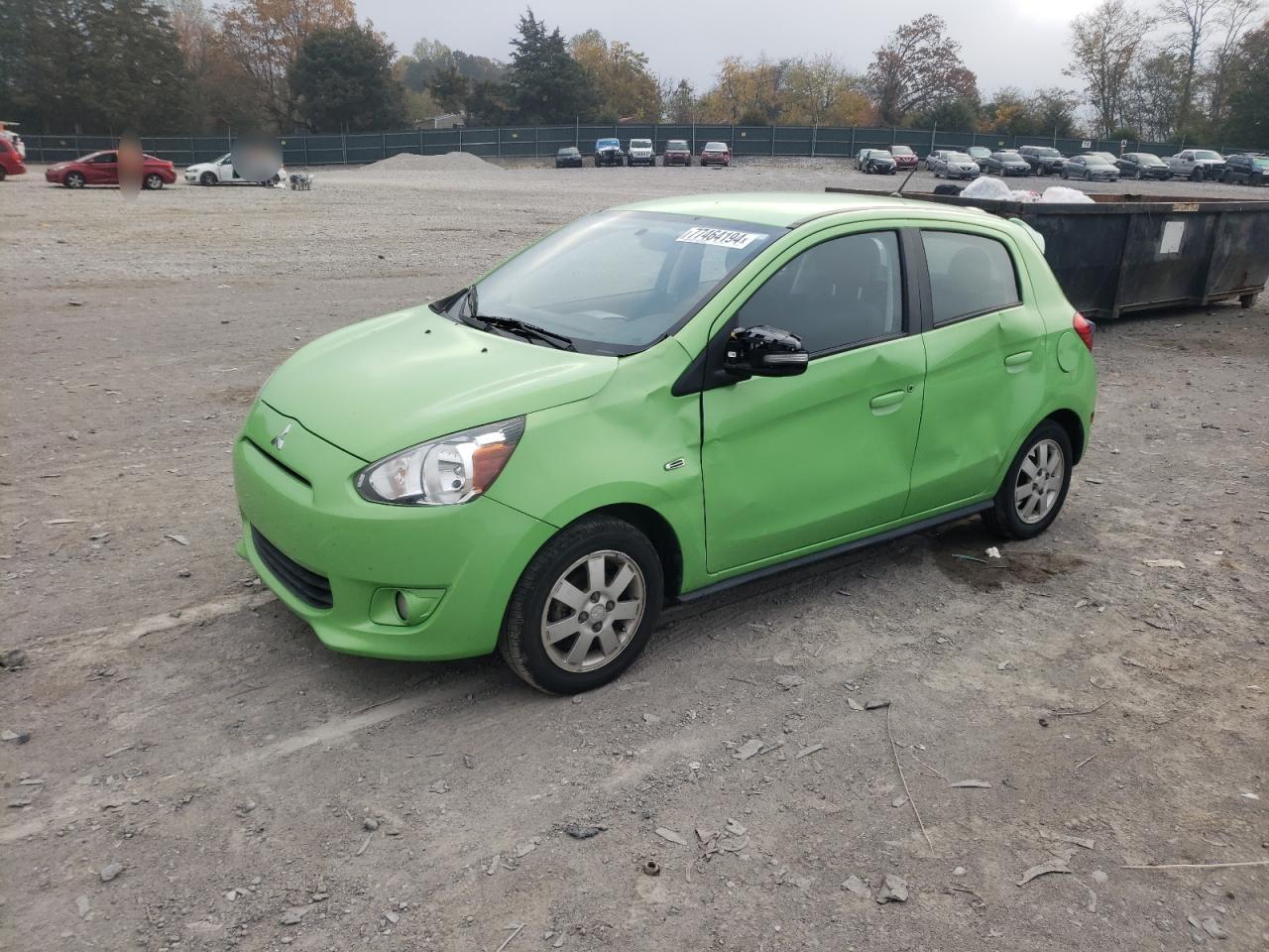 MITSUBISHI MIRAGE ES 2015