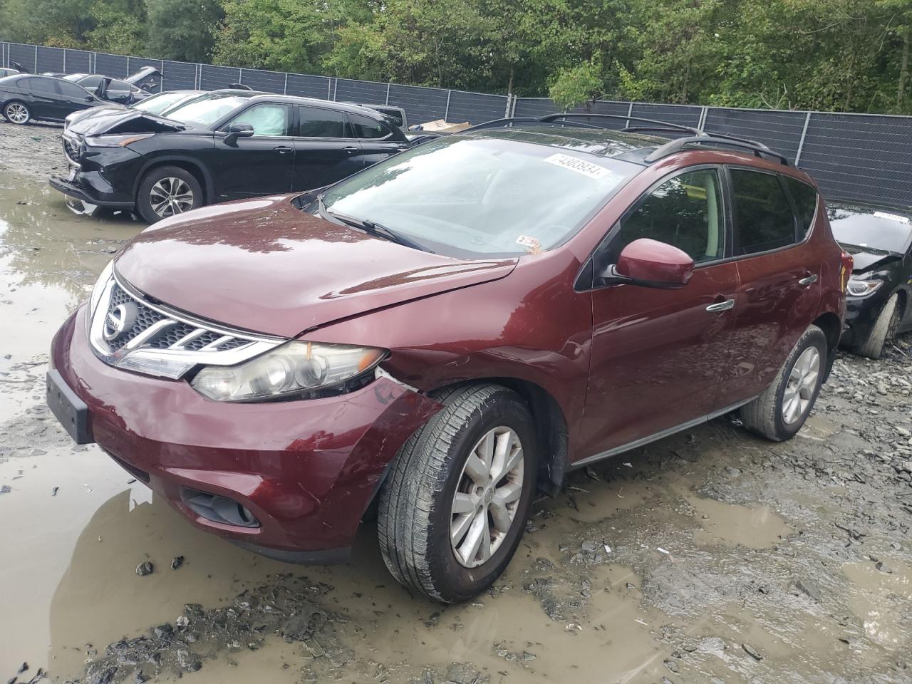 NISSAN MURANO S 2012