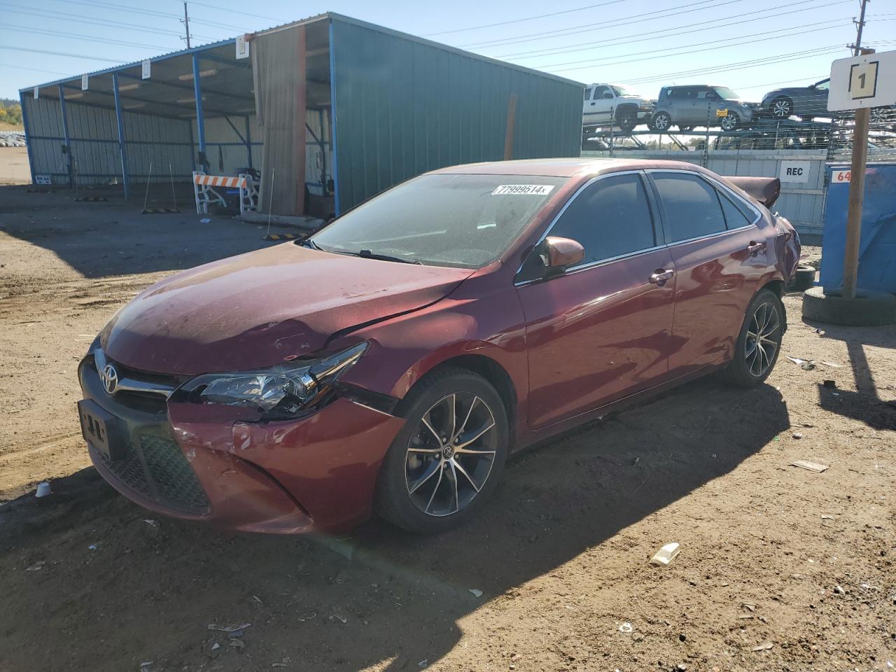 TOYOTA CAMRY LE 2016