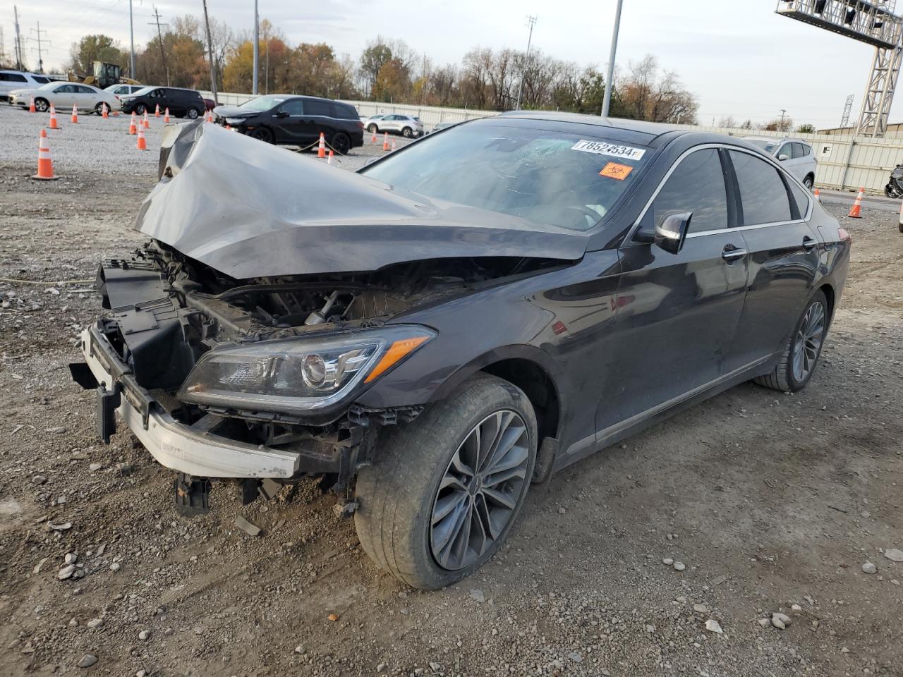HYUNDAI GENESIS 3. 2015