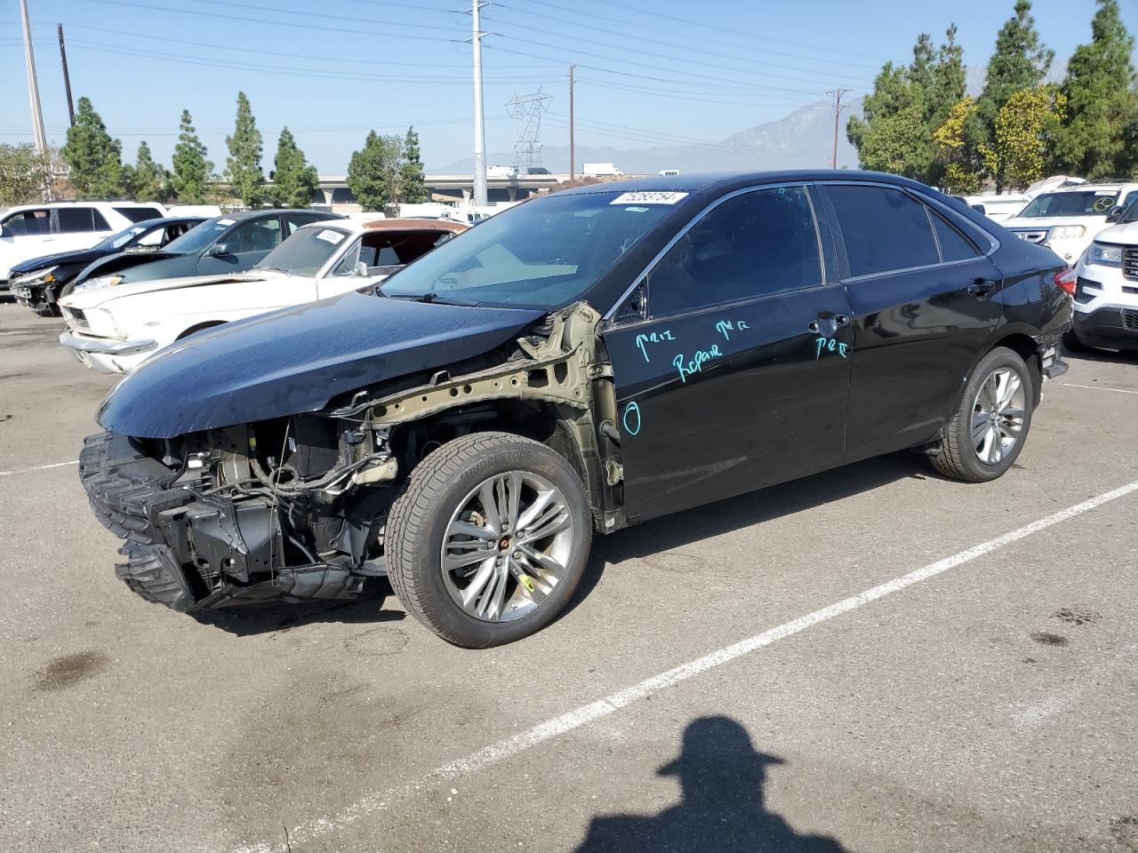 TOYOTA CAMRY LE 2015