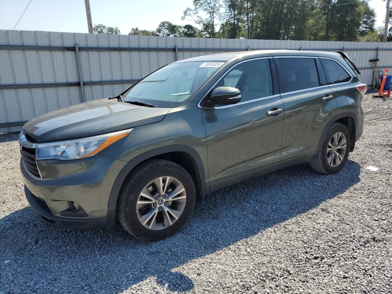 TOYOTA HIGHLANDER 2016
