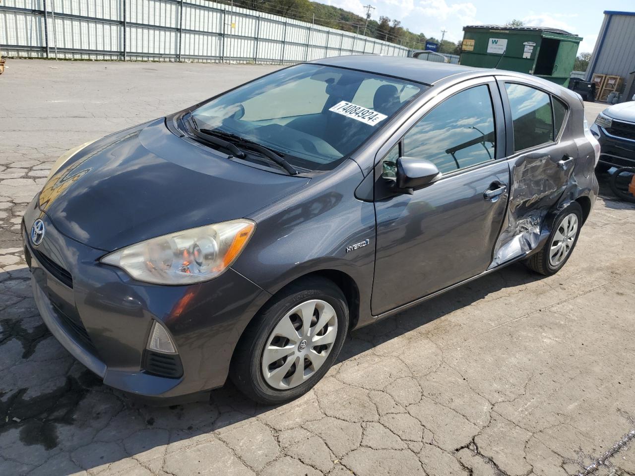 TOYOTA PRIUS C 2012