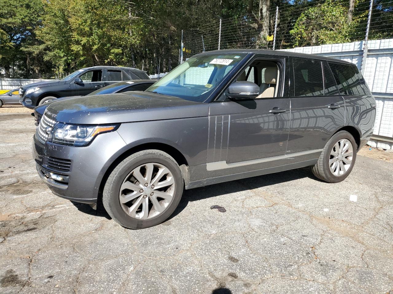 LAND ROVER RANGE ROVE 2015