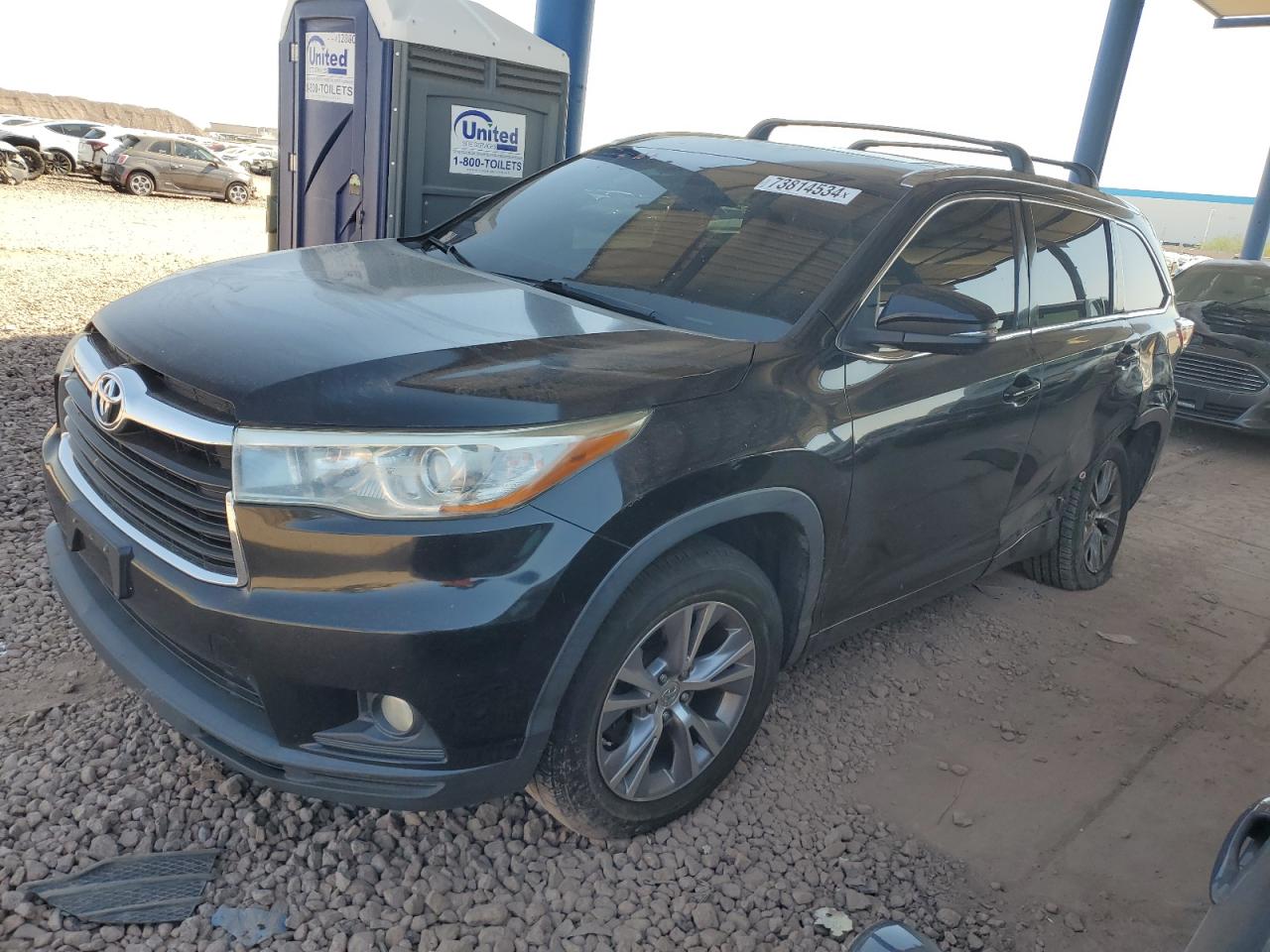 TOYOTA HIGHLANDER 2015