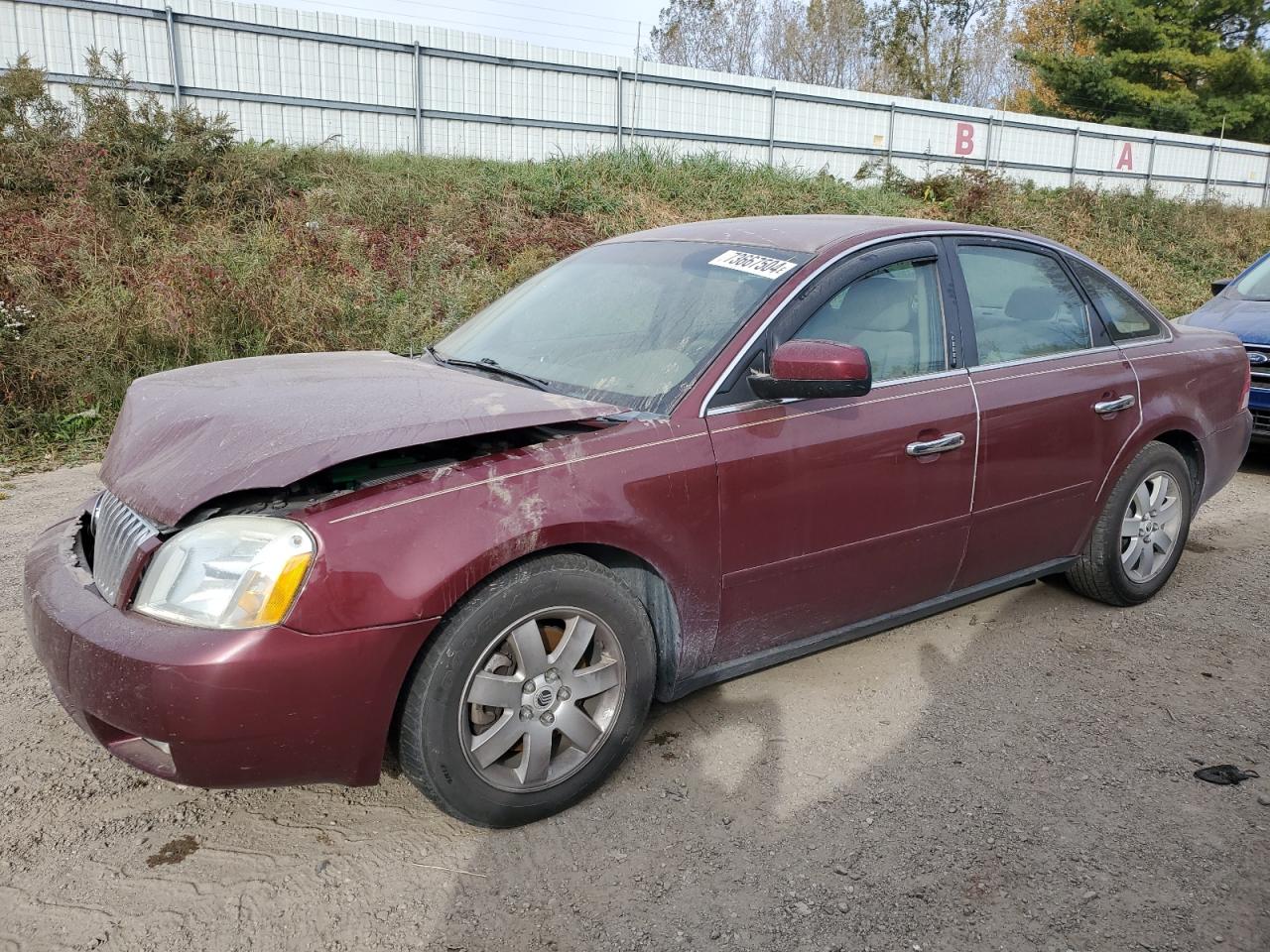 MERCURY MONTEGO LU 2005