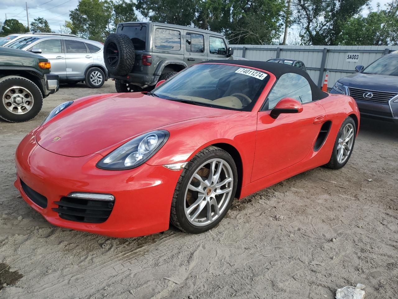 PORSCHE BOXSTER 2015