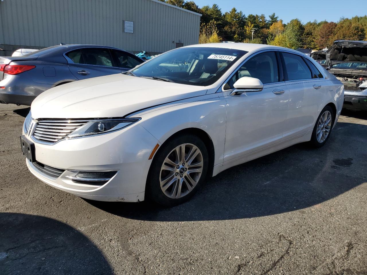 LINCOLN MKZ 2016