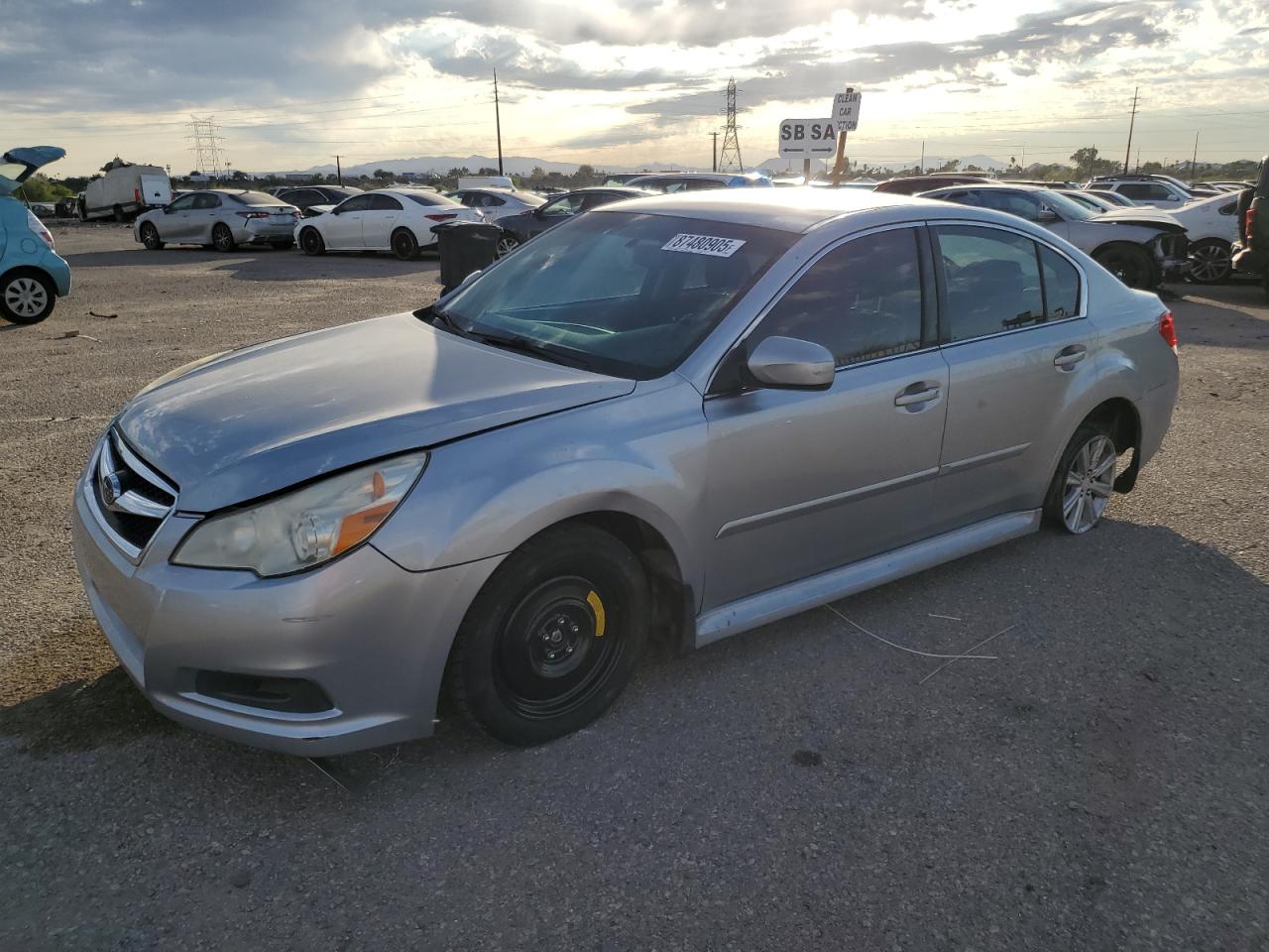 SUBARU LEGACY 2.5 2012