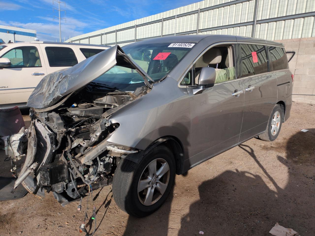 NISSAN QUEST S 2012