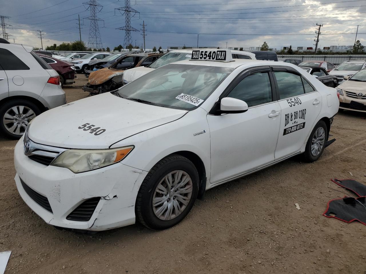 TOYOTA CAMRY HYBRID 2012