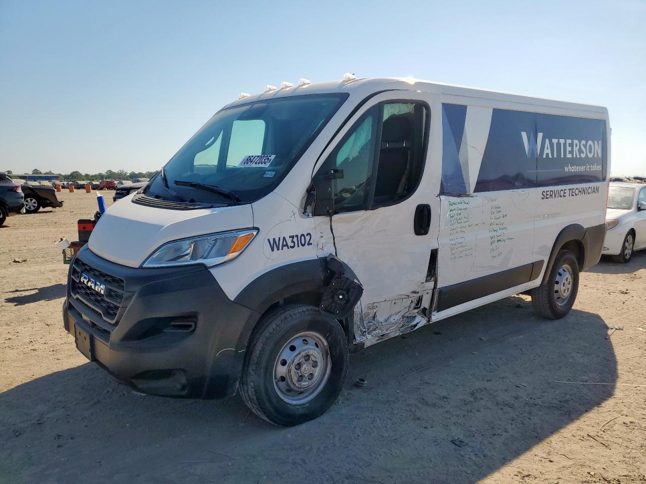 RAM PROMASTER 2500 2500 STANDARD 2023