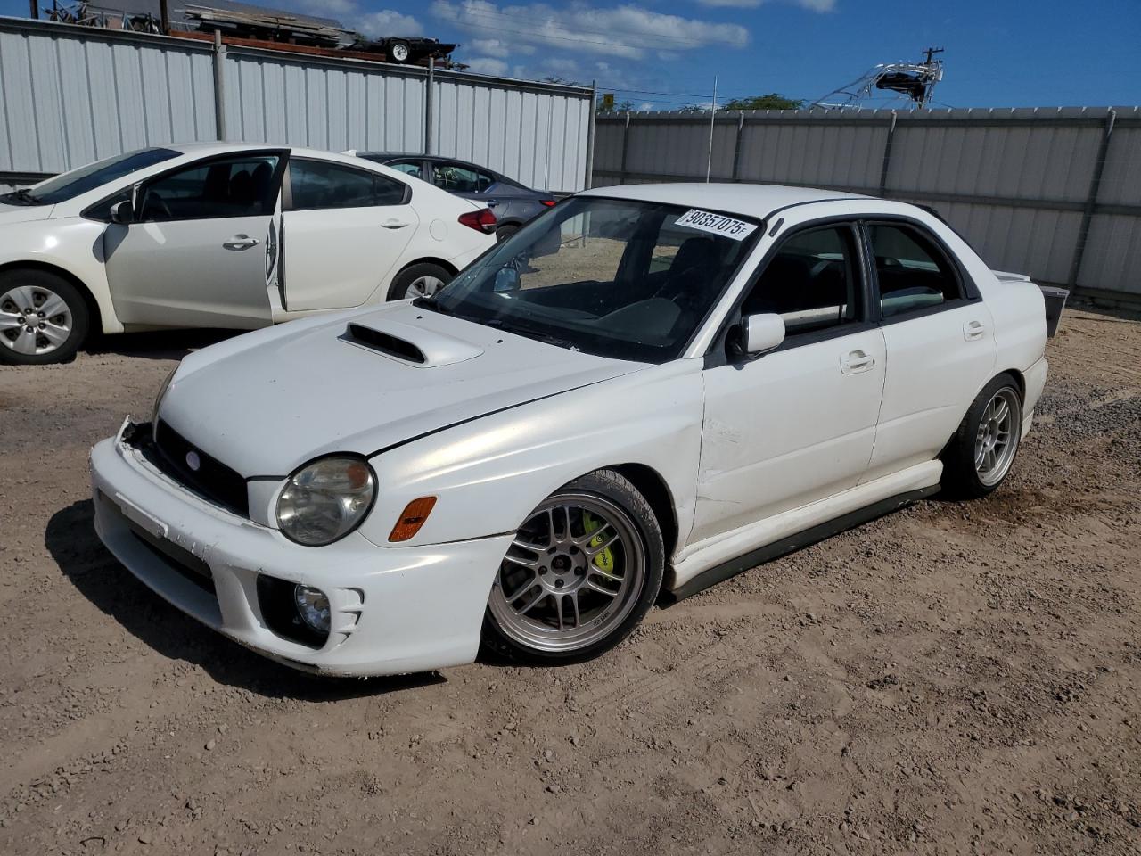 SUBARU IMPREZA WR 2002