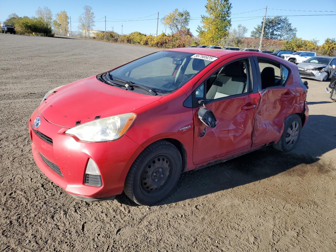 TOYOTA PRIUS C 2012