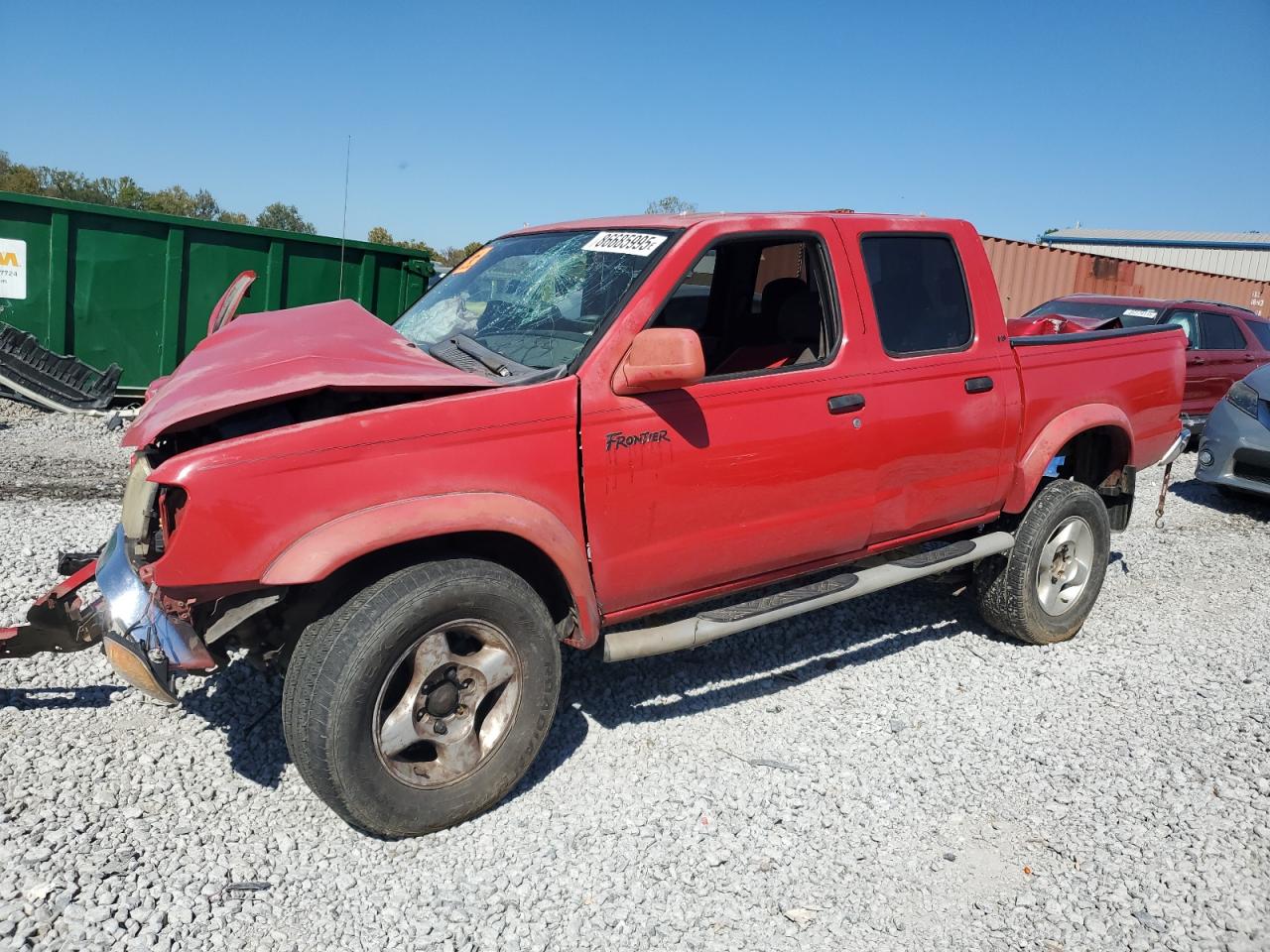 NISSAN FRONTIER CREW CAB XE 2000