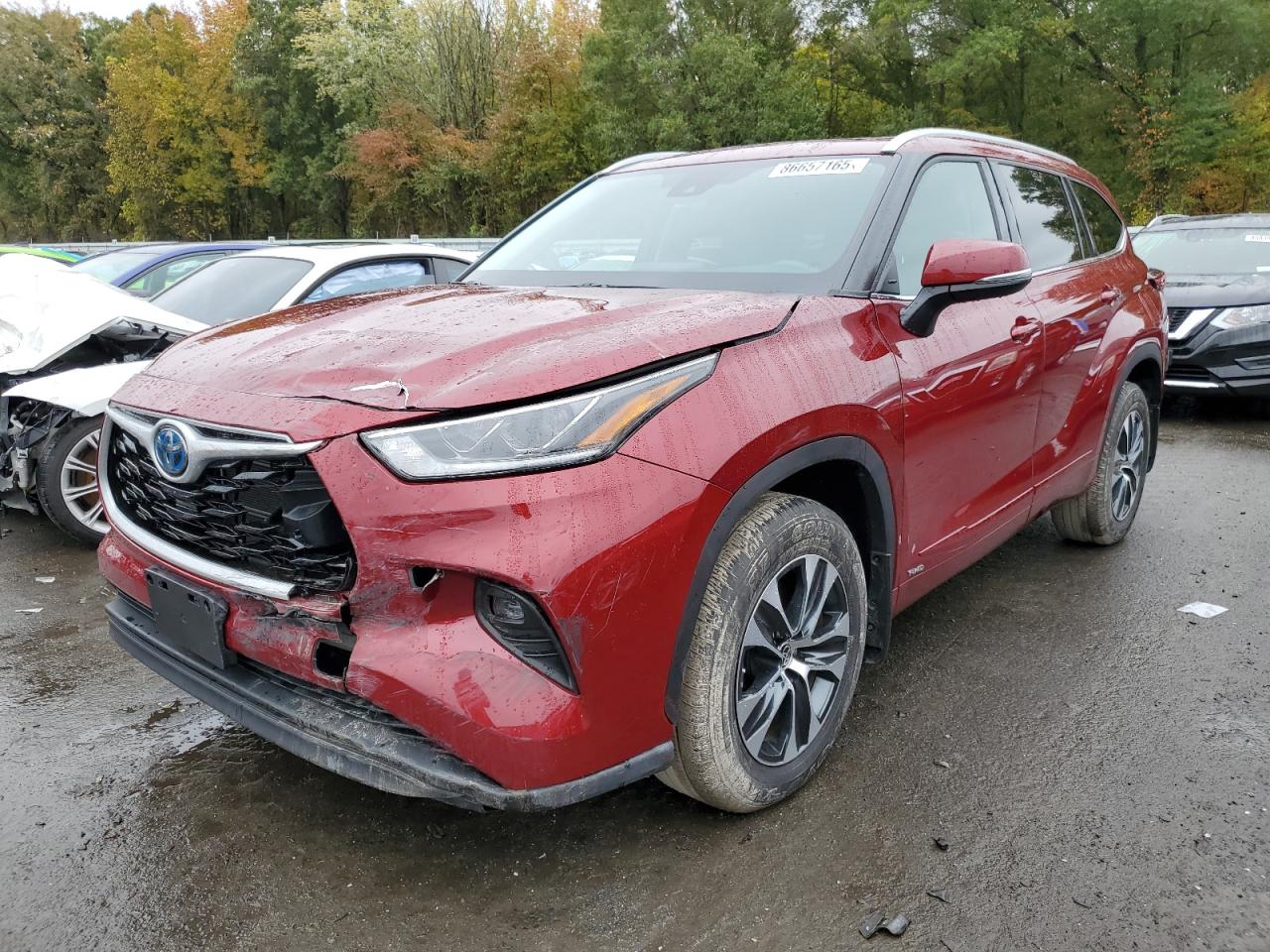 TOYOTA HIGHLANDER HYBRID XLE 2022