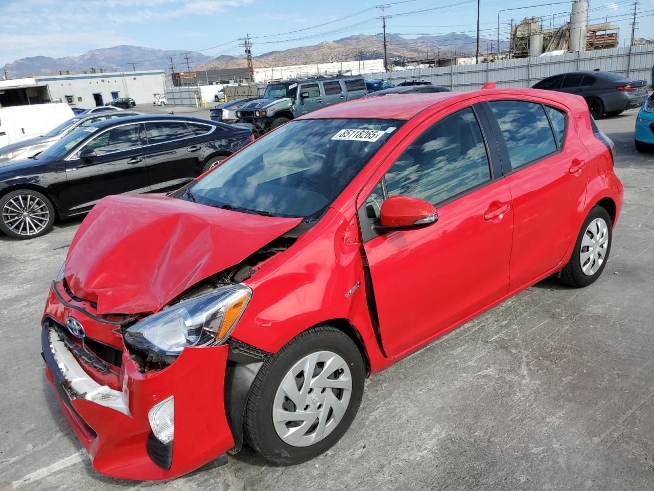 TOYOTA PRIUS C 2016