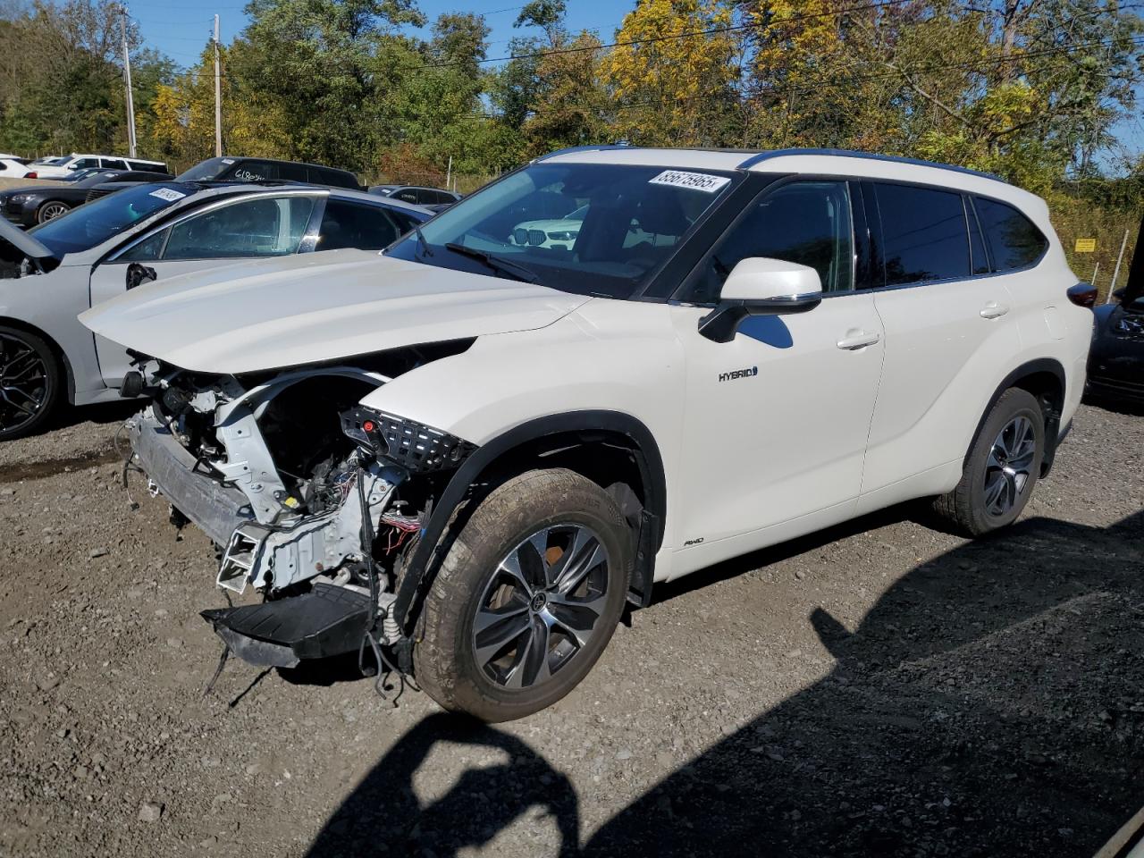 TOYOTA HIGHLANDER HYBRID XLE 2021