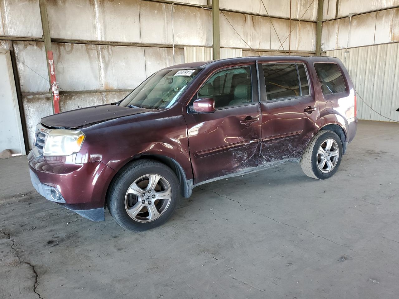 HONDA PILOT EXL 2012