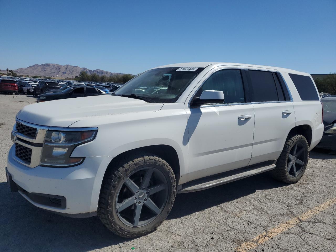 CHEVROLET TAHOE SPEC 2015